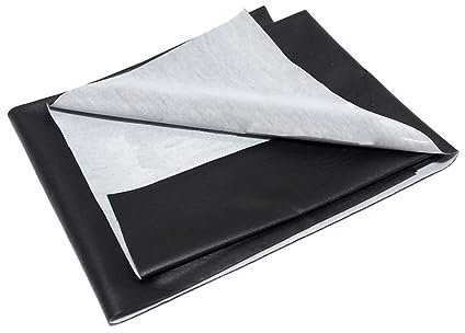 NICRX Sitzpolster DIY Sitzbezug Material Leder Schwarz 70x100cm 27x39 Zoll Für Universal Motorrad ATV Roller Kostenloser Schnitt