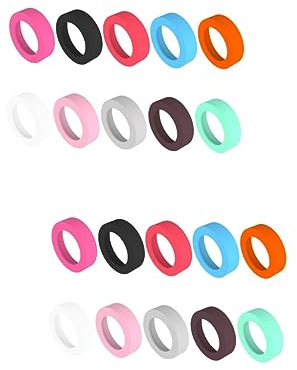 ABOOFAN 20pcs Heat Resistant Vacuum Cup Bottom Sleeve for Small Flask Insulated Water Bottle