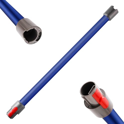 Qygba Tubo Ricambi per Dyson V15 V11 V10 V8 V7 Aspirapolvere, Tubo a Sgancio Rapido, Lunghezza 73cm(Blu)