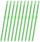 10Pcs Aluminum Crochet Hook, Knitting Needles Craft Yarn, Crochet Hook for DIY Craft, Gold Crochet Needles for Knitting Scarf(4mm Green)