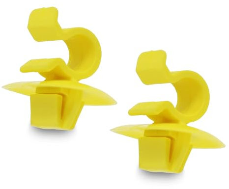 (Lot de 2) Clips Agrafes pour Maintien de la Barre de Capot compatible pour les Véhicules Peugeot 106 306 407 605 806 Partner et Citroën C4 C2 C3 C15 Evasion Saxo Berlingo 792834 792839