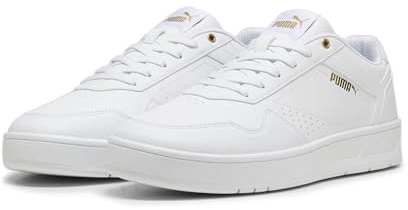 PUMA Erwachsene Court Classic Sneakers 39, White Gold