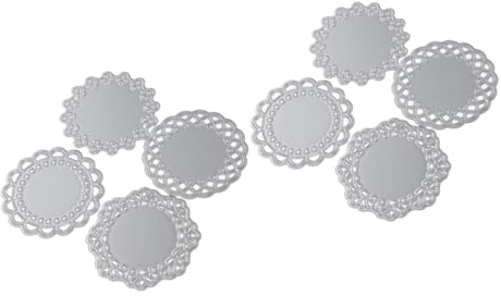 NUOBESTY 8 Stk Spitze sterben Scrapbook Stanzformen selber machen Stanzformen für Fotoalben Scrapbooking-Stanzformen DIY-Grußkarten-Stanzformen Bilderrahmen Stanzen Mappe