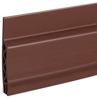 curfair Indoor Door Gap Filler Waterproof Adhesive Seal Silicone Strip Weather Stripping Soundproof for Home Bedroom Kitchen Bathroom Toilet Brown S