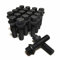20 Radschrauben M12x1,5 Radbolzen Kugelbund SW17 R12 SCHWARZ große Auswahl (Kugel M12x1,5x30mm)