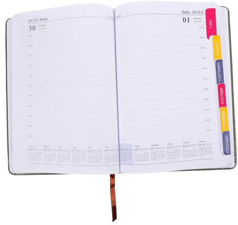 GRIRIW Tagesplaner Monatsplaner Planerbuch Notizbuch Tragbares Planer-notizbuch Schreibheft Für Täglichen Gebrauch Bürozubehör Notizzubehör