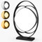 Tageslichtlampe, Lichttherapie, 10000 Lux ohne UV, Tageslicht mit 3 Farbtemperaturen, 4 Timer, 5 einstellbare Lichtstärken, Solarlampe mit Memory-Funktion (schwarz)