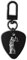 Lady Justice Balance de mesure, porte-clés, plaque d'identité pour chien, porte-clés, médiator, mousqueton, porte-clés, Noir , taille unique