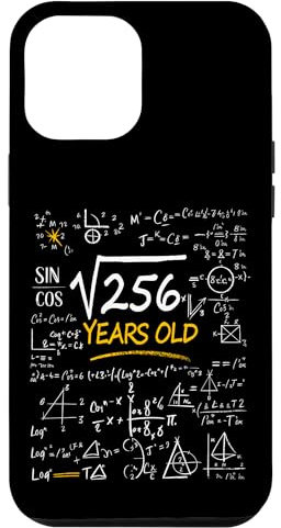 Radice Quadrata Root Of 256 16 Years Old 16th Birthday Custodia per iPhone 12 Pro Max