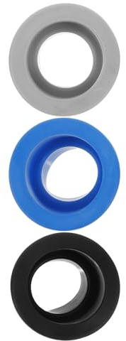 Didiseaon Lot de 3 Joints en Silicone Anti-odeur pour Tuyau de Vidange, Étanchéité, Anti-retour, Adapté pour Machine à Laver et Salle de Bain