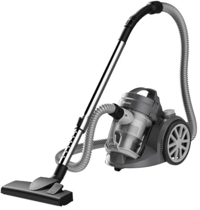 SIMPLUS Aspirateur sans Sac 1200W 2L, 28kPa, Filtre HEPA F9 | Aspirateur traîneau puissant 1200W, 28kPa, avec bac 2L, Filtration 5 couches HEPA F9. Rayon 7.8m, Pour sols et tapis