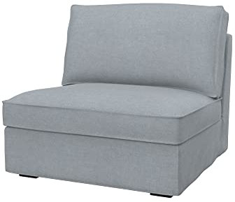 Soferia Sofabezug Kompatibel Mit Kivik Sitzelement 1 Sofaüberzug Sofaüberwurf Sofaschoner Cover Wasserabweisend Fleckschutz Softi Grau