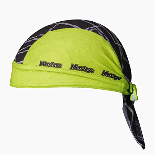 X-Labor Unisex Bandana Cap Atmungsaktiv UV Schutz Kopftuch Bikertuch Fahrrad Radsport MTB Kopfbedeckung gelb
