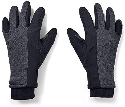 Under Armour Damen Storm Handschuhe, Schwarz (001)/Schwarz, Größe L
