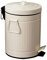 Pixier Vintage Metal Cubo de Basura,Casa Pedal Bin con Cubo Interior y Tapa Redonda Papelera de Pedal en para la Cocina A / 20L