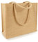 Jute statt Plastik Original | Jutetasche medium mit Pflanzenstärke gestärkt | Fair & Nachhaltig | JB1415MS (1er)