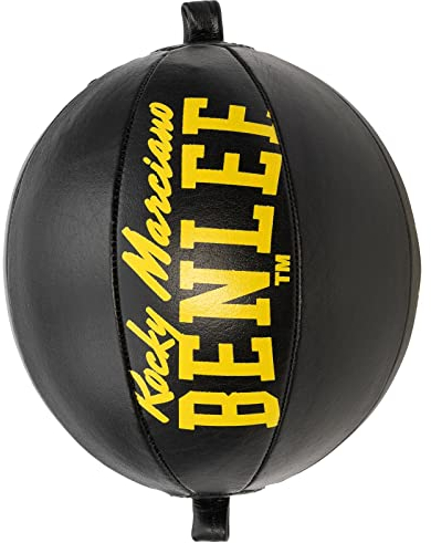 BENLEE Doppelendball aus Leder Target one Size, Black/Yellow