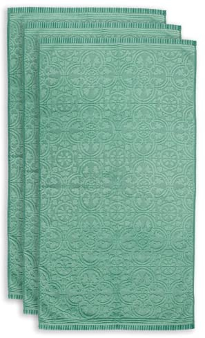 PiP Studio Handtuch Tile de Pip | grün - 55 x 100