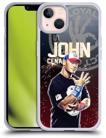 Head Case Designs Offizielle WWE John Cena Superstars Gel Handyhülle Hülle [Militärischer Schutzgrad] Kompatibel mit Apple iPhone 13