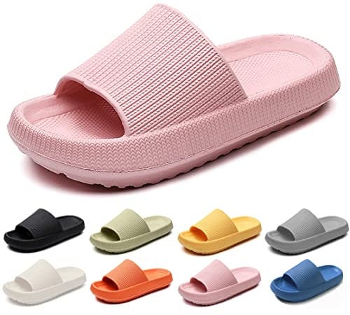 MEIION Cozyslides Original Herren Damen Unisex Hausschuhe Eva Super weiche rutschfeste Badeschuhe Sommer