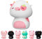 Mewaii 36CM Peluche Cuscino Kawaii Giocattoli per Bambina Cuscino di Peluche Animali Kawaii Giocattoli Abbraccio Morbido Cuscino a Forma di Fungo Cuscino Giocattolo Regalo 3 Anni in su