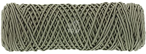 LANA GROSSA The Core | Stabiles, umwickeltes Baumwollgarn - ideal für Dekoartikel & Taschen | Handstrickgarn aus 50% Baumwolle & 50% Polyester | 100g Wolle zum Stricken & Häkeln | 85m Garn FB6