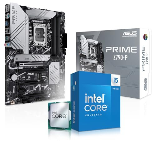 Aufrüst Kit Intel Core i5 14600K, ASUS Prime Z790 P, be Quiet! Pure Rock Slim 2 Kühler, 32GB DDR5 RAM, komplett fertig montiert und getestet
