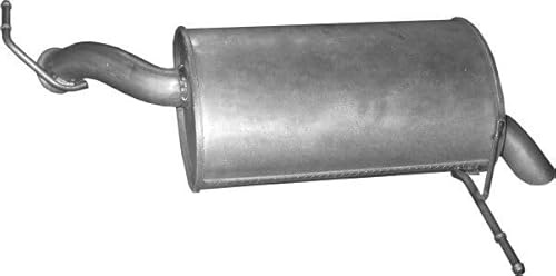 POLMO 19.162 Endschalldämpfer Kompatibel mit PEUGEOT 407 SW 6E