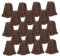 BESPORTBLE 30st Holzkohle-Baumwoll-sämlingsblock Blumenerden Kokosnusstorf Anbauen Hydrokultur-anbauzubehör Boden Für Den Gartenbau Pflanzenbedarf Indoor-gartensystem Torfblöcke Dark Brown
