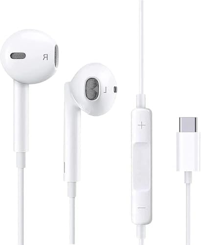 Cuffie Auricolari TYPE-C USB C con filo per Samsung S23 Ultra A53/A54 S22/S21/S20,Google Pixel 7 6A,Huawei P30 pro/P40,OnePlus 11/10