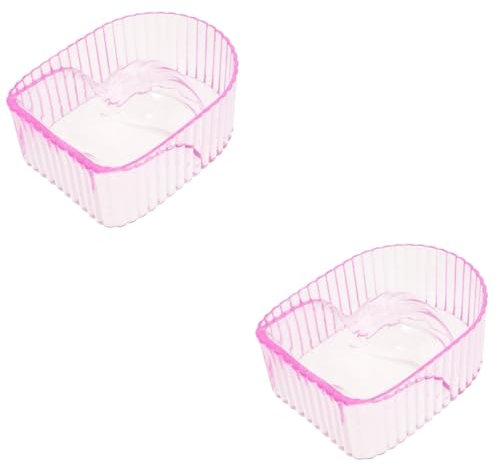 HAPINARY 2pcs Professional Nail Soaking Bowl Acrylic Manicure Removal Bowl Nail Art Tools Polish Remover
