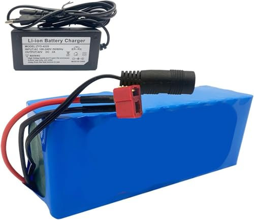 52V 10Ah 15Ah 20Ah 30Ah Ebike Battery, 52V 10Ah 15Ah 20Ah 30Ah Electric Bicycle Battery Lithium Battery Pack with BMS Protection Board for 200W 350W 500W 800W 1500W Motor 52V 10AH,T