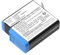 Batterie de rechange pour GoPro 601-10197-00, 601-27537-000, AABAT-001
