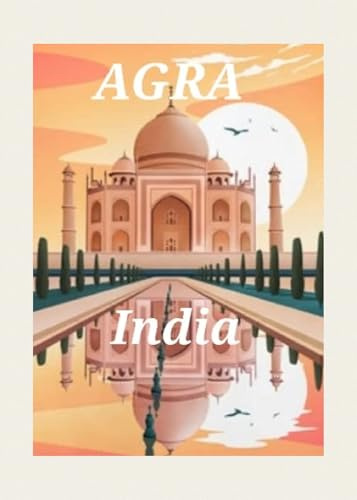 Agra Indien Souvenirs Reise Holyday Postkartenpapier glänzend 220 g/m² Postkarte oder Mini-Poster Größe 12,7 x 17,8 cm