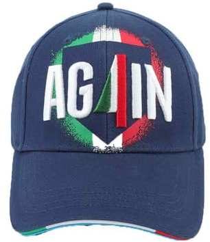 Enzo Castellano SSC NAPOLI Unisex 124012 Baseballkappe, blau, One Size