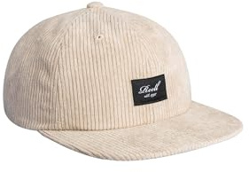 Reell Flat 6-Panel Cap, Snapback Kappe für Herren und Damen, Unisex
