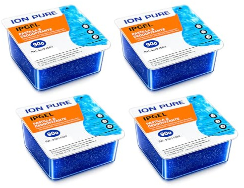 Floculante Gel Piscina Pack 4 Clarificante Agua Cristalina para Depuradora Filtro Arena Vidrio Zeolita Cartucho Retiene Particulas Finas Suciedad Organica Piscinas Obra Liner Spa Verano Monodosis 90 g