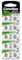 10 Stk. (1 Blister) Camelion 0%HG Alkaline 1,5V Knopfzellen Uhren-Batterien AG6, 171, 370, 371, SR920, LR920
