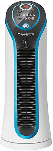 Rowenta Eole Compact VU6210F0 - Ventilador de Torre Silencioso 45 dB, 30W, Oscilante, Bajo Consumo, 3 Velocidades, Temporizador 8h, Airflow 3D, Rejilla Ajustable (Reacondicionado Certificado)