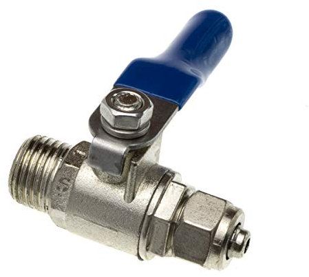STI Valvola in metallo IN Filetto 1/4” M OUT Fast 1/4” F per Acqua Osmosi inversa