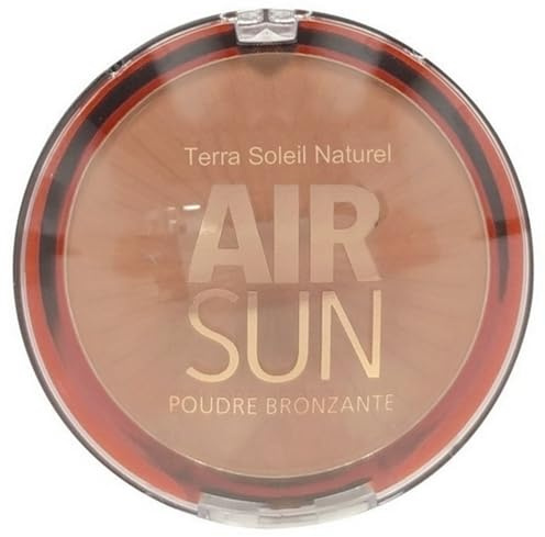 Sun Pulver Make-Up Kompakt Gebräunte Teint Farbe Natürliche Sonne