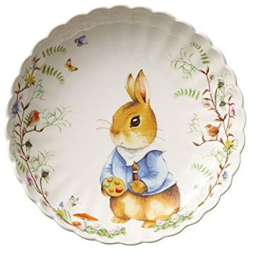 Villeroy & Boch Spring Fantasy mittel, Max, Schale für Süßigkeiten, Premium Porzellan, 24 x 4,5 cm, bunt, 24 x 4,5