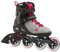 Rollerblade Damen Macroblade 90 Inlineskate, Neutral Grey/Paradise Pink, EU: 42.5 (UK: 8.5 / US: 10.5)