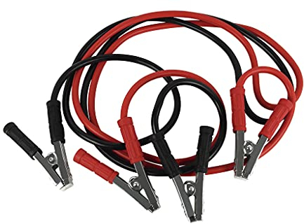 Pinze di avviamento isolate da 600 AMP | Cavo 3 m+ pinzette | Adatto a tutti i tipi di batterie per auto