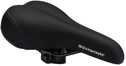 Schwinn Komfort-Sport-Fahrradsitz, PU-Schaumstoff, passend für die meisten Erwachsenenfahrräder