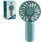 CUQOO Mini Hand Fan - USB Rechargeable Fan with 800mAh Battery & 3 Speeds, Portable Handheld for Travel, Home, Office, School & Everyday Use, Lightweight Compact Mini Fan, Green