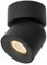 Aisilan Deckenstrahler 1 Flammig LED Schwarz, Drehbar und Schwenkbar 360° Deckenspot Warmweiß Modern Deckenleuchte für Schlafzimmer, Wohnzimmer, Flur, Kunstwerk