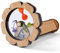 AUAUY DIY Kaleidoskop Set, Holz Kaleidoskop, Befüllbares Kaleidoskop Spielzeug Handgemachte Nostalgische Kaleidoskop Kinder und Erwachsene Lernspielzeug für Weihnachten Geburtstag Geschenk(Blütenform)