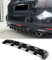 RAJOET Heckkofferraum Spoiler für VW Golf 4 MK4 R32 99-06, Auto Spoiler Universal, ABS-Material, schnell zu installieren, verbessern die Stabilität des Autos,aBlack