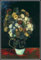 Stillleben-Vase mit Zinnien 1888, Malen von Vincent Van Gogh, Malen nach Zahlen für Kinder, DIY, digitales Malen nach Zahlen, Kits auf Leinwand, 40 x 50 cm